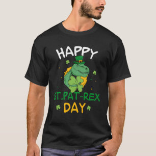 Happy St Pat Rex Day St Patricks Dinosaur Toddler  T-Shirt