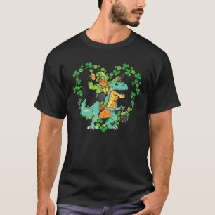 Happy St Pat-Rex Dinosaur Saint Patrick's Day For T-Shirt