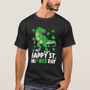 Happy St Pat-Rex Dinosaur Saint Patrick's Day For T-Shirt