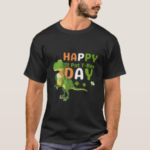 Happy St Pat Rex Saint Patrick's Day, Cool Irish D T-Shirt