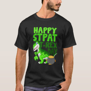 Happy St PaT Rex Shirt Happy St PaT Rex Dinosaur B