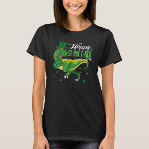 Happy St Pat Trex Day Dino St Patricks Day Kids To T-Shirt