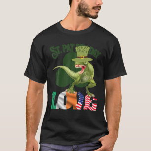 Happy St Pat Trex Day, Dino St Patrick's Day Toddl T-Shirt