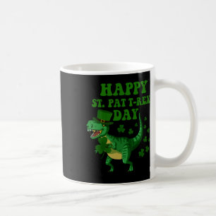 Happy St Pat Trex Day Dinosaur St Patricks Day Sha Coffee Mug