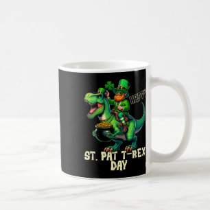 Happy St. Pat Trex Day Dinosaur Toddler Boys St Pa Coffee Mug
