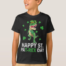Happy St Pat Trex Day Dinosaur Toddler St Patricks