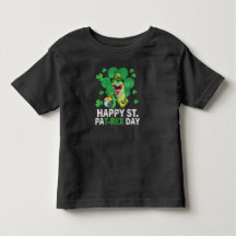 Happy St Pat Trex Day Dinosaur Toddler St Patricks