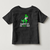 Happy St Pat Trex Day Dinosaur Toddler St Patricks