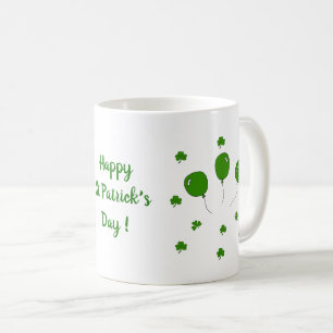 Happy St Patri Minimalist Cute Coffee Mug