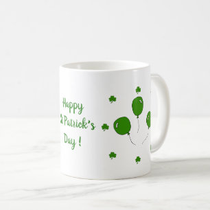 Happy St Patri Minimalist Cute Coffee Mug
