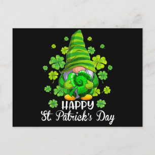 happy st patrick day postcard