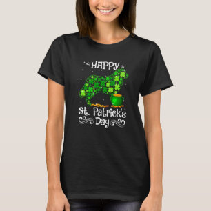 Happy St Patrick S Day Bernese Mountain Dog Shamro T-Shirt
