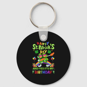 Happy St Patrick s Day Birthday Paddy s Day Key Ring