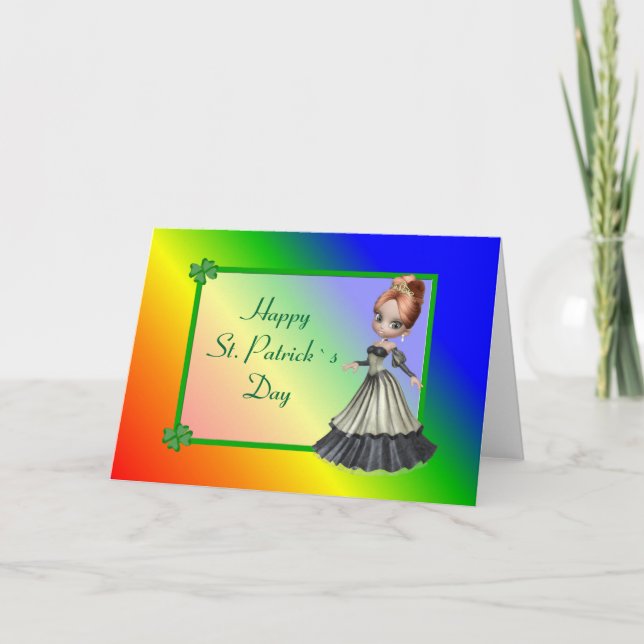 Happy St. Patrick`s Day Card (Front)