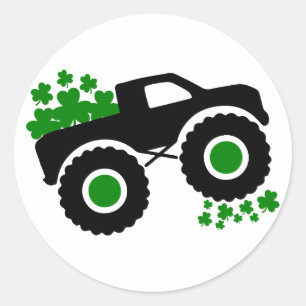 Happy St. Patrick’s Day – Celebrate the Irish Spir Classic Round Sticker