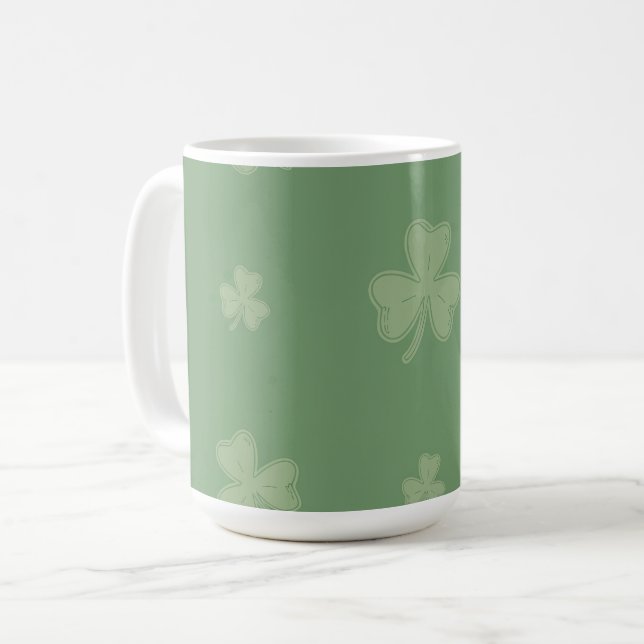 Happy St. Patrick’s Day – Classic Irish Celebratio Coffee Mug (Front Left)
