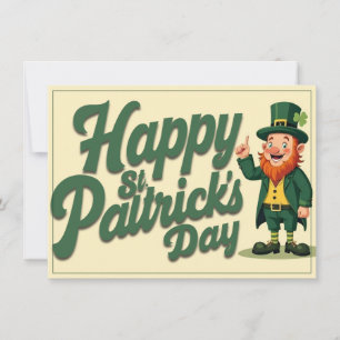 Happy St. Patrick’s Day Cute Leprechaun