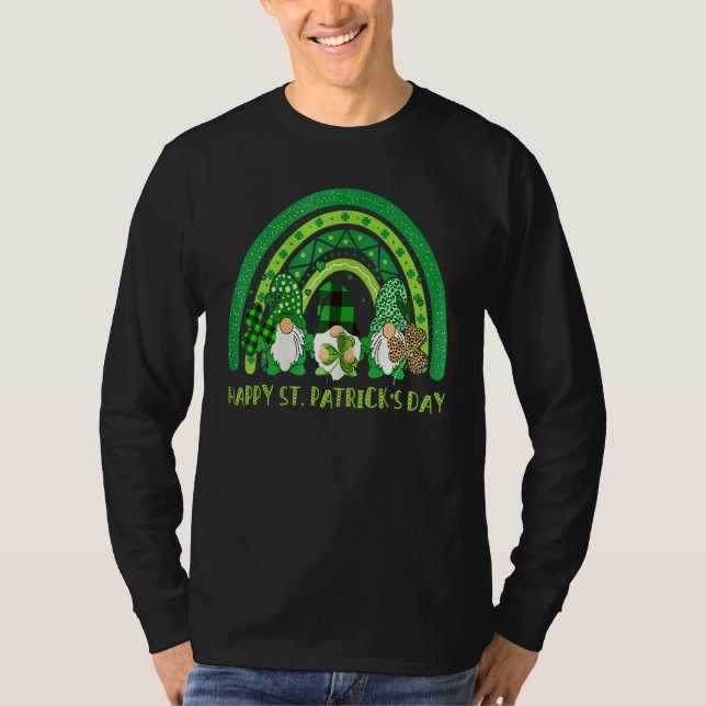 Happy St Patrick S Day Funny Saint Patrick Irish G T-Shirt (Front)