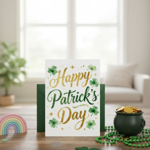 Happy St Patrick’s Day Irish Greeting Card