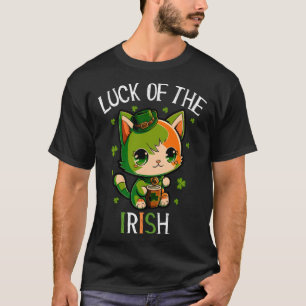 Happy St Patrick s Day Luck of the Irish Cat and S T-Shirt