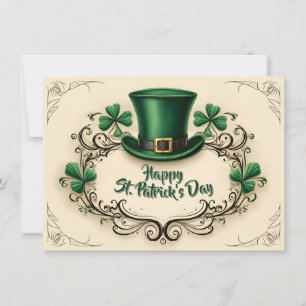 Happy St. Patrick’s Day Shamrock Design