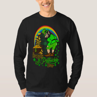 Happy St Patrick S Day Shamrock Graphic Men Women T-Shirt