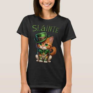 Happy St Patrick s Day Slainte Irish Gaelic Toast T-Shirt