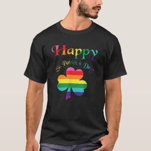 Happy St Patrick s Day T shirt LGBT Gay Pride