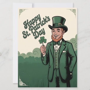 Happy St. Patrick’s Day Vintage Leprechaun