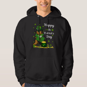 Happy St Patrick S Rottweiler Dog Lover Hoodie