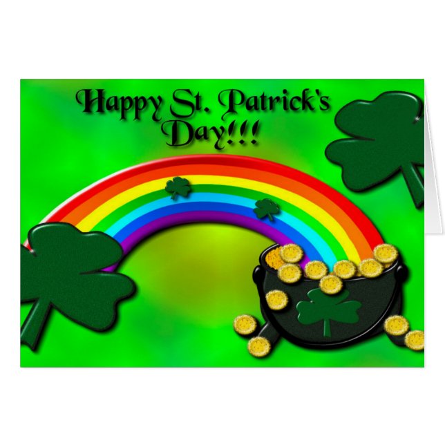Happy St. Patrick's Day (Front Horizontal)