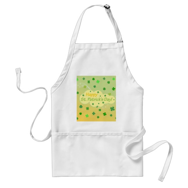 Happy St Patricks Day 1 Standard Apron (Front)