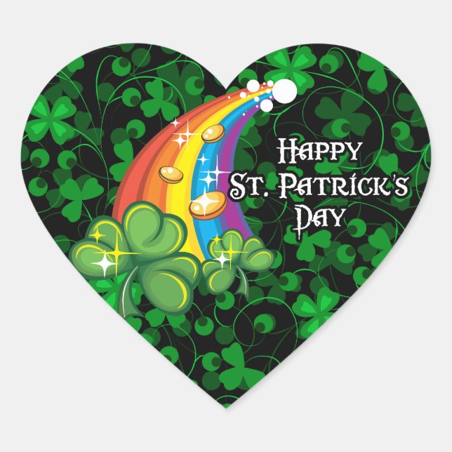 Happy St. Patrick's Day 1 Sticker (Front)