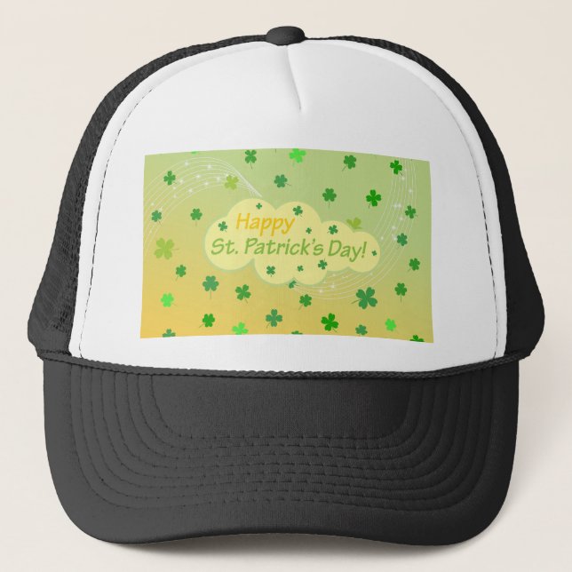 Happy St Patricks Day 1 Trucker Hat (Front)