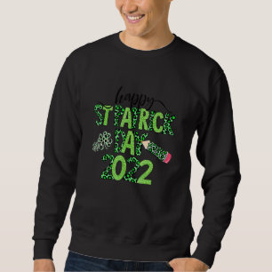 Happy St Patrick's Day 2022 Green Leopard 1 Sweatshirt