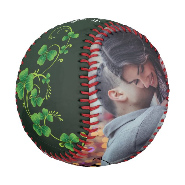 Happy St. Patrick's Day 2 Photos Boyfriend Baseball (Angled)