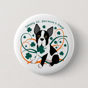 Happy St. Patrick's Day 6 Cm Round Badge
