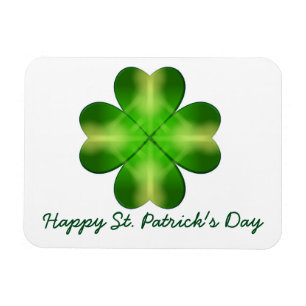 Happy St Patrick's Day and Good Luck Personalised Magnet