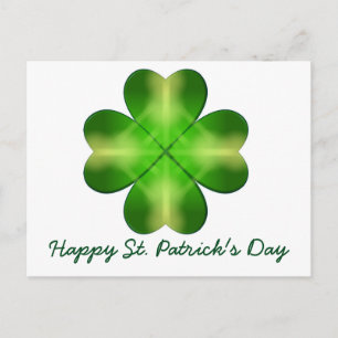 Happy St Patrick's Day and Good Luck Personalised Postcard