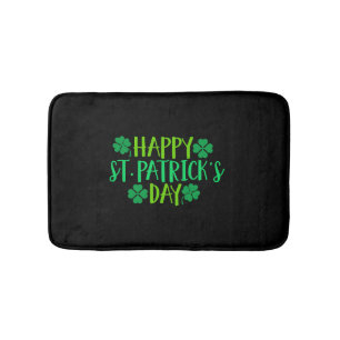 Happy St Patricks Day Bath Mat