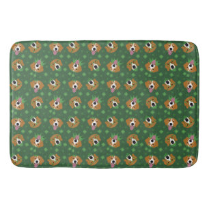 Happy St Patricks Day Beagle Dogs Bath Mat
