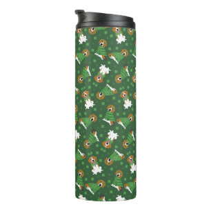 Happy St Patricks Day Beagle Dogs Thermal Tumbler
