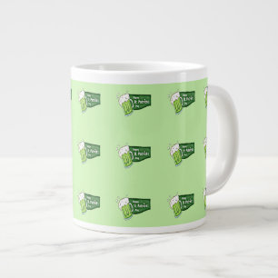 Happy St. Patricks Day Beer Large Coffee Mug