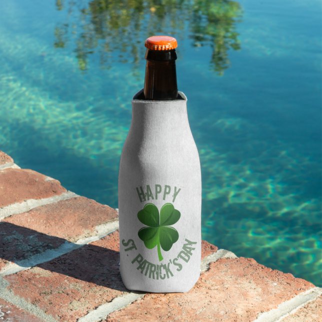 Happy St. Patrick's Day Bottle Cooler (In Situ Pool)