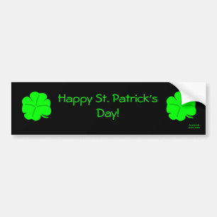 Happy St. Patrick's Day Bumper Sticker