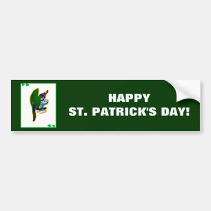 HAPPY ST. PATRICK'S DAY! BUMPER STICKER
