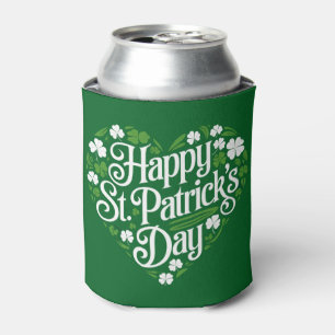 Happy St Patrick's Day Can Cooler