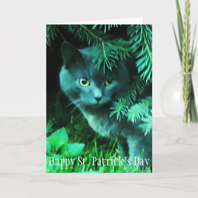 Happy St. Patrick's Day Card (Front)