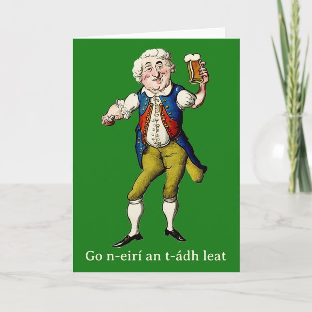 Happy St Patrick's Day Card (Front)