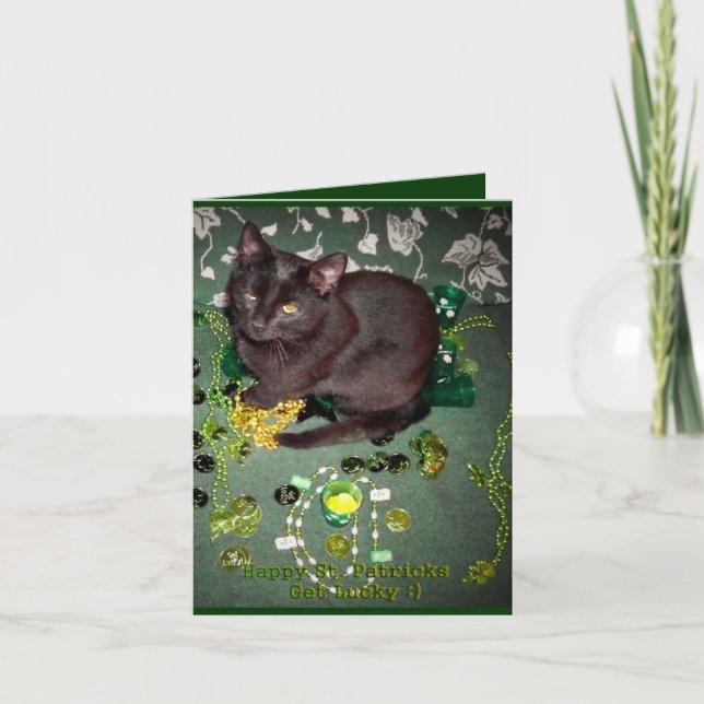 Happy St. Patricks Day Card (Front)